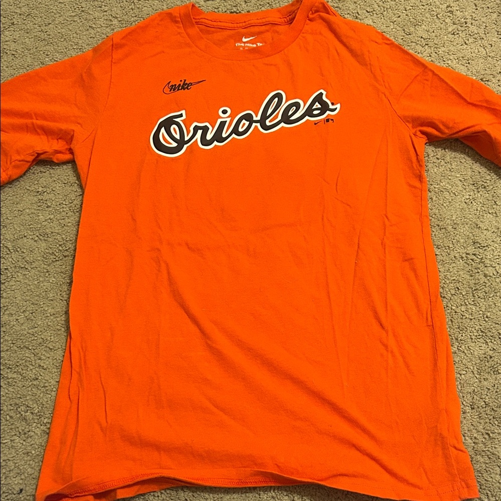 Nike Orange Orioles Tee